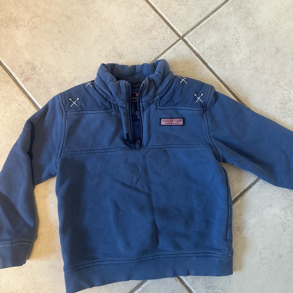 Boys vineyard vines quarter zip size 6